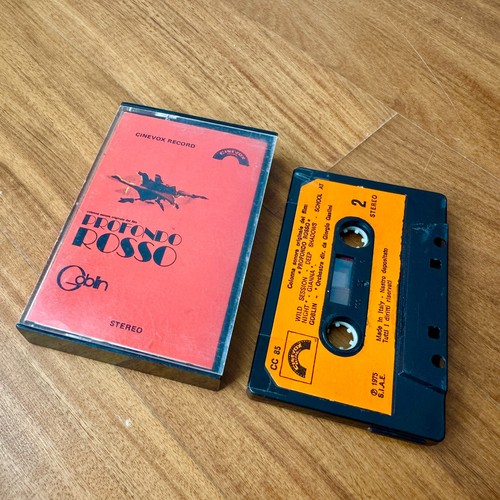 Musicassetta profondo rosso - musicassetta,