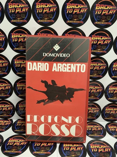 Vhs film horror profondo rosso - vhs,