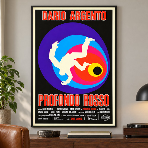 Poster profondo rosso dario - poster,