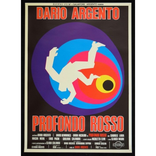 Manifesto profondo rosso dario - manifesto,
