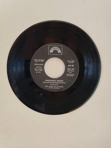 Disco vinile giri goblin - vinile, 45
