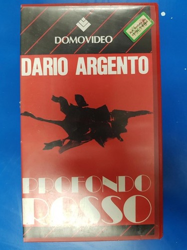 Vhs profondo rosso - -, domovideo