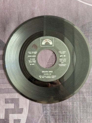 Goblin singolo 45 - singolo, giri