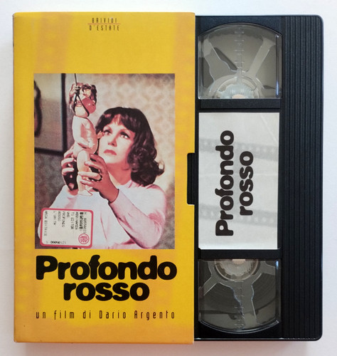 Vhs profondo rosso film - vhs,