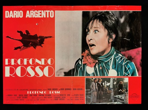 Profondo rosso fotobusta - rosso,