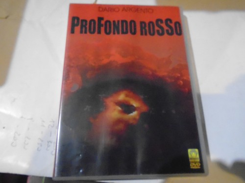 Dvd profondo rosso - rosso, dario