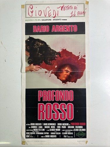 Profondo rosso - rosso, (1975)